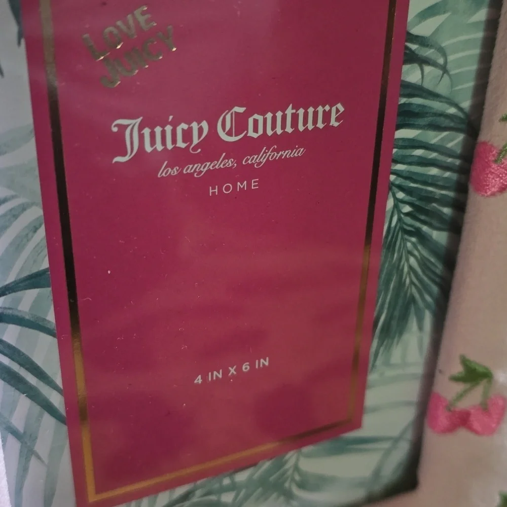 Juicy Couture Pink Cherry Photo Frame